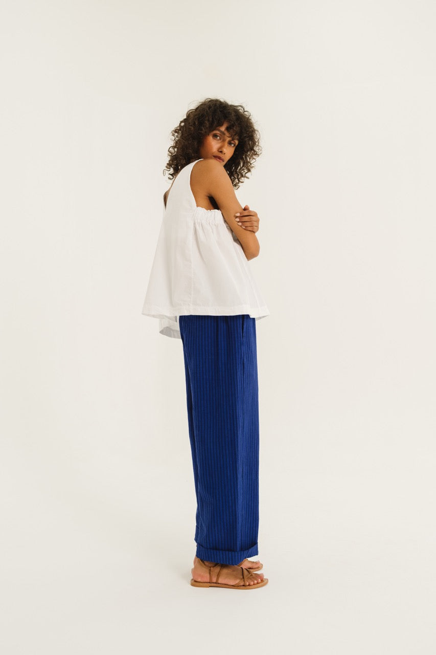 Eda Paper Top - Blanc