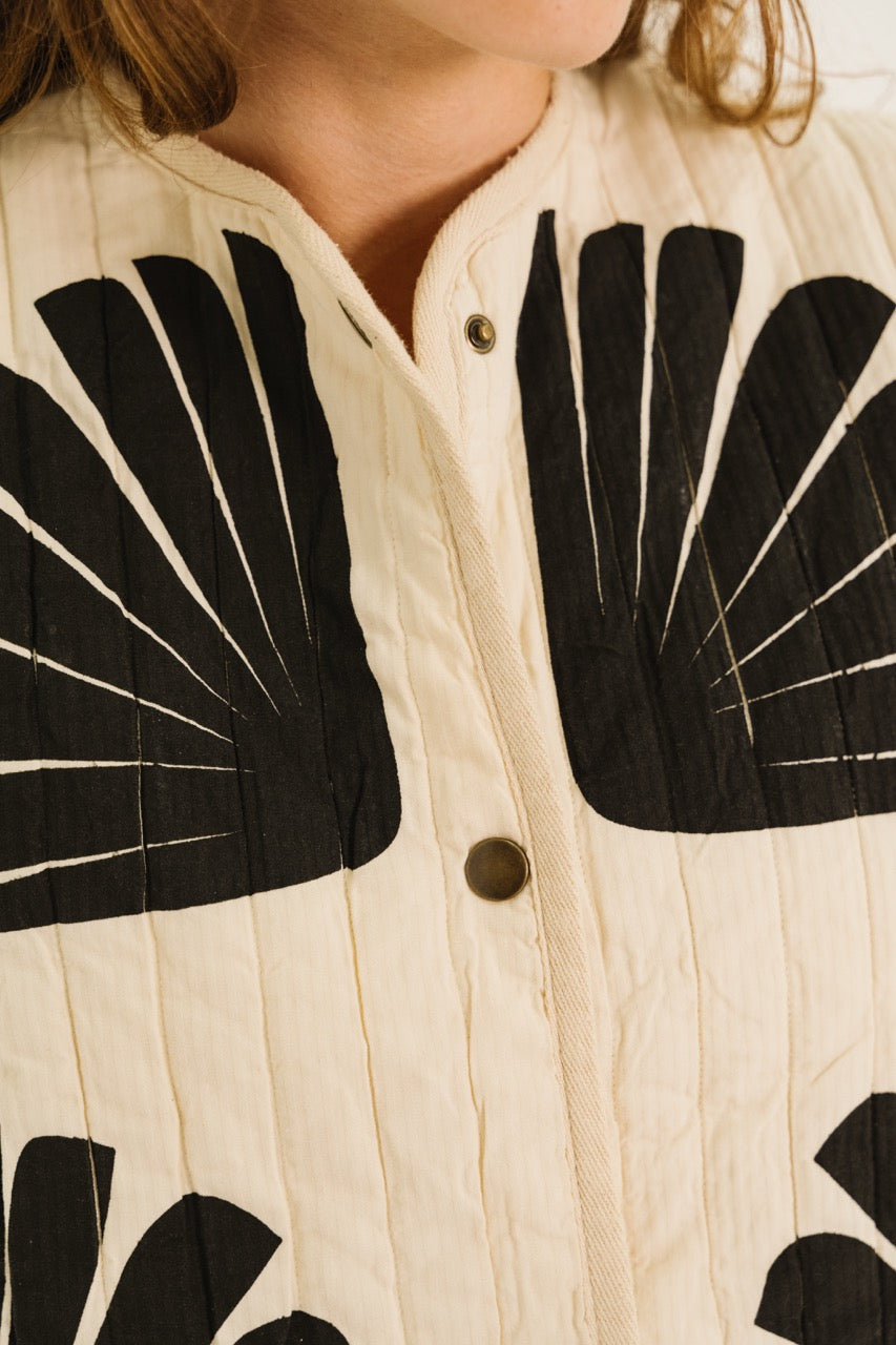 East Mikado Vest - Meringue
