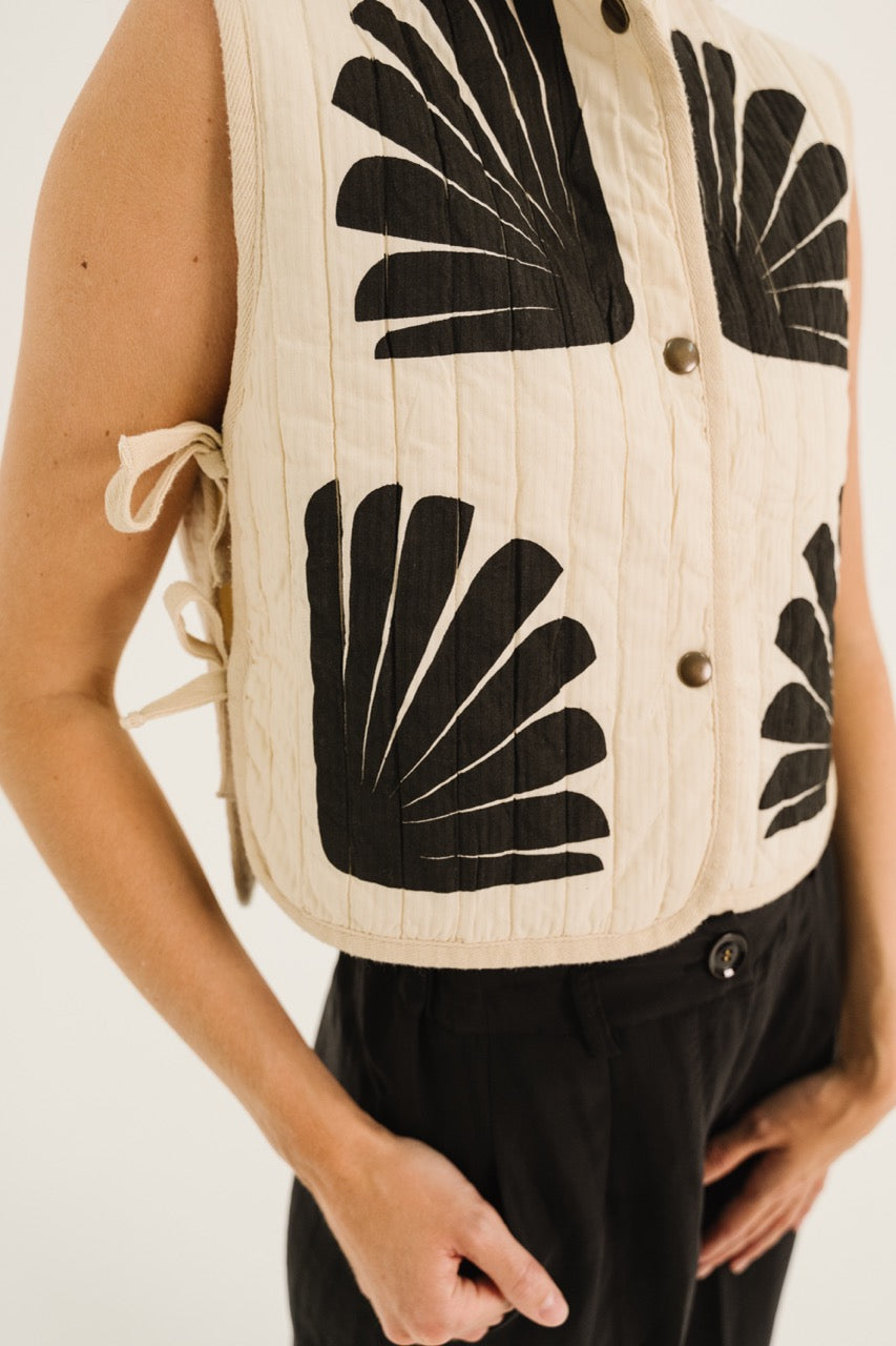 East Mikado Vest - Meringue