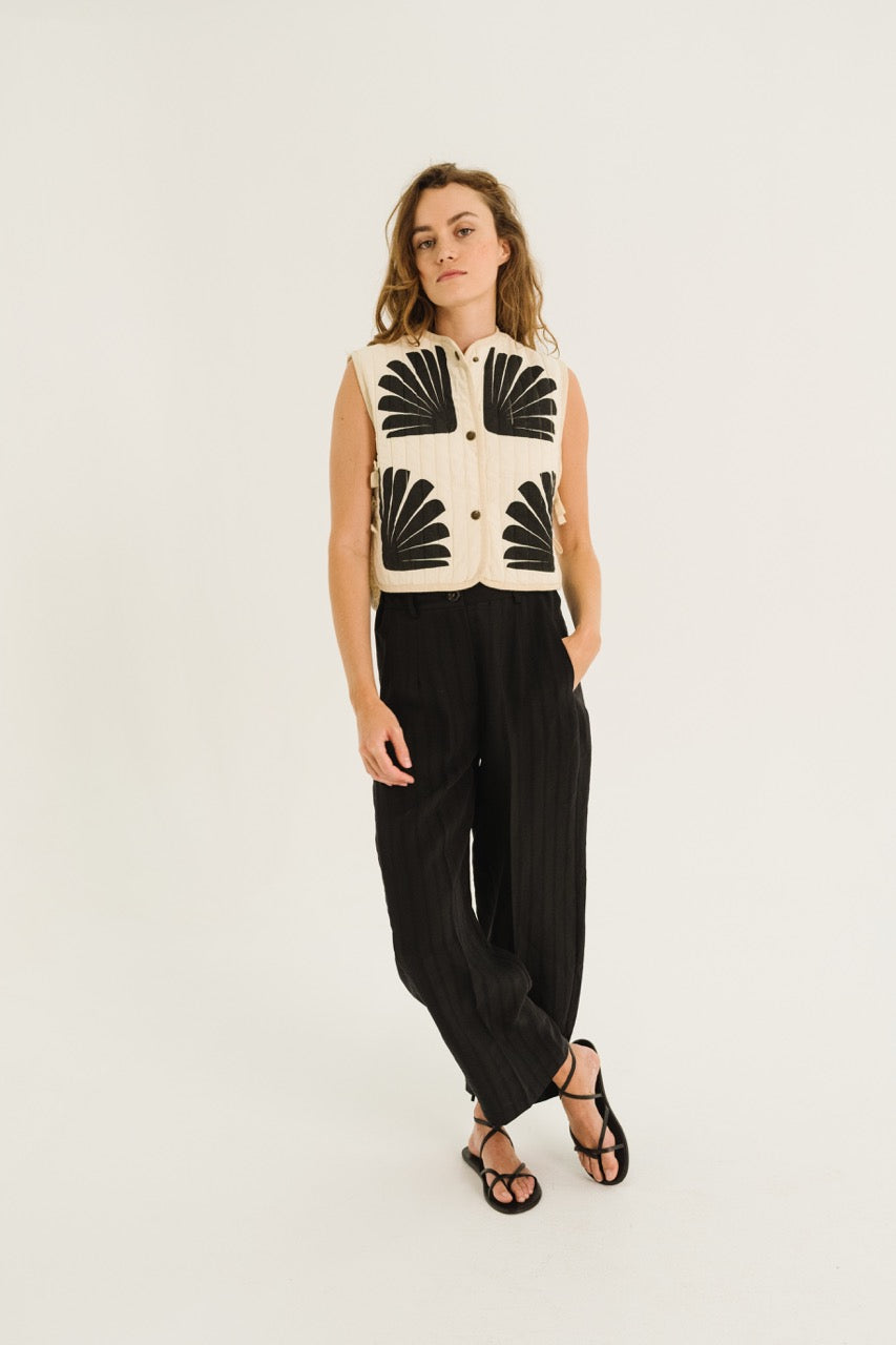 East Mikado Vest - Meringue