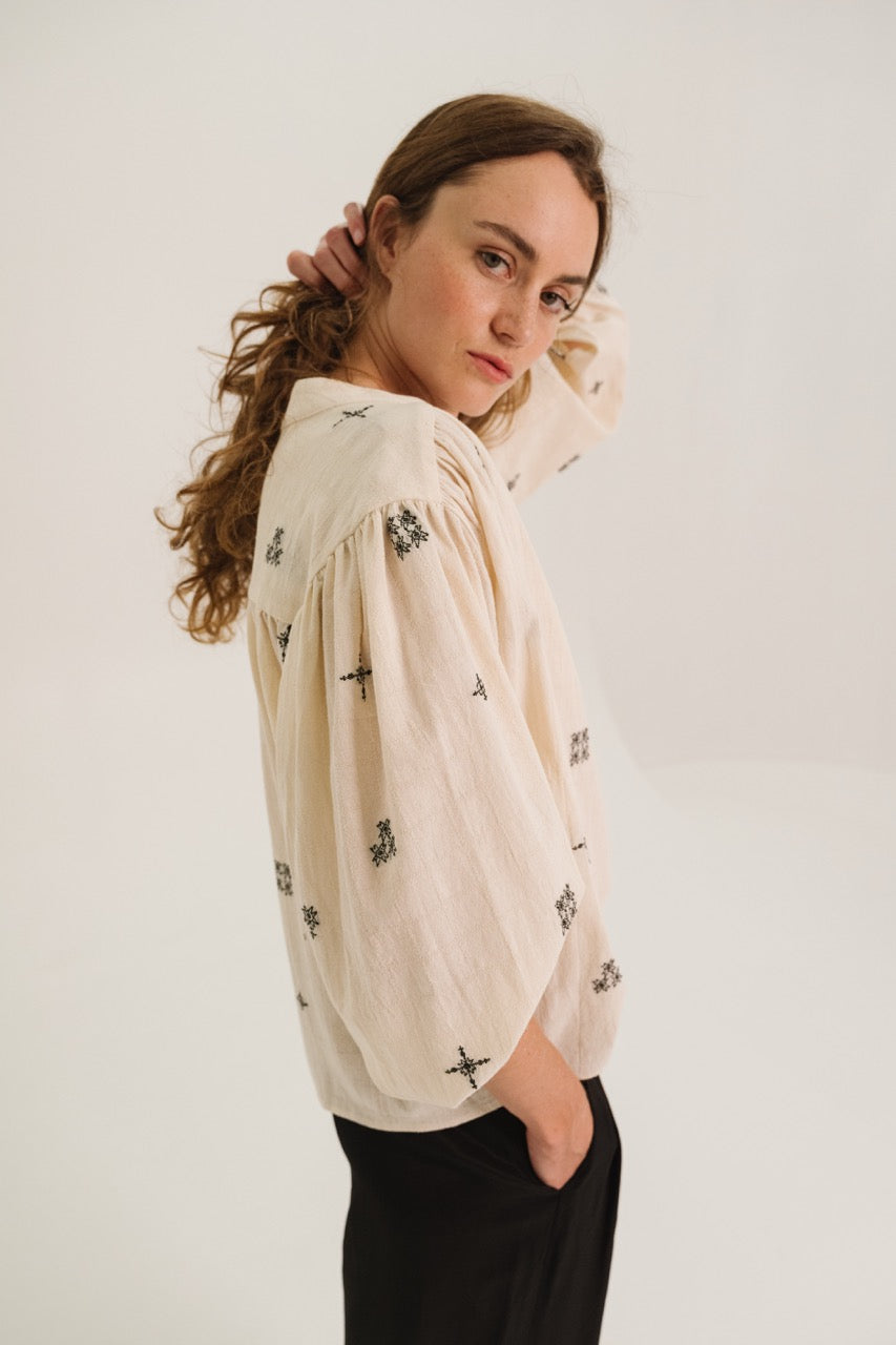 Candide Arles Blouse - Greige