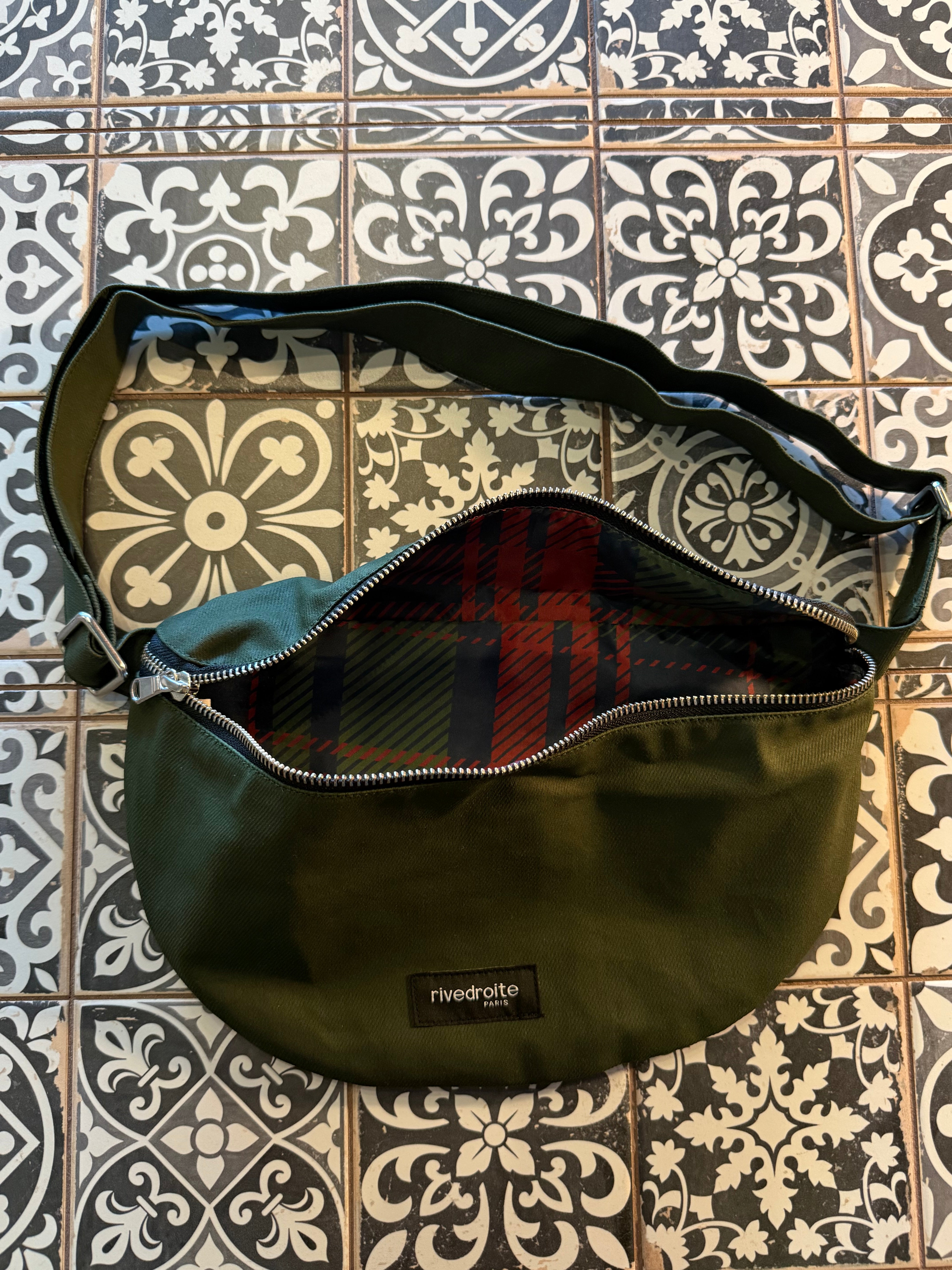 Custine Fanny Pack - Coated Green