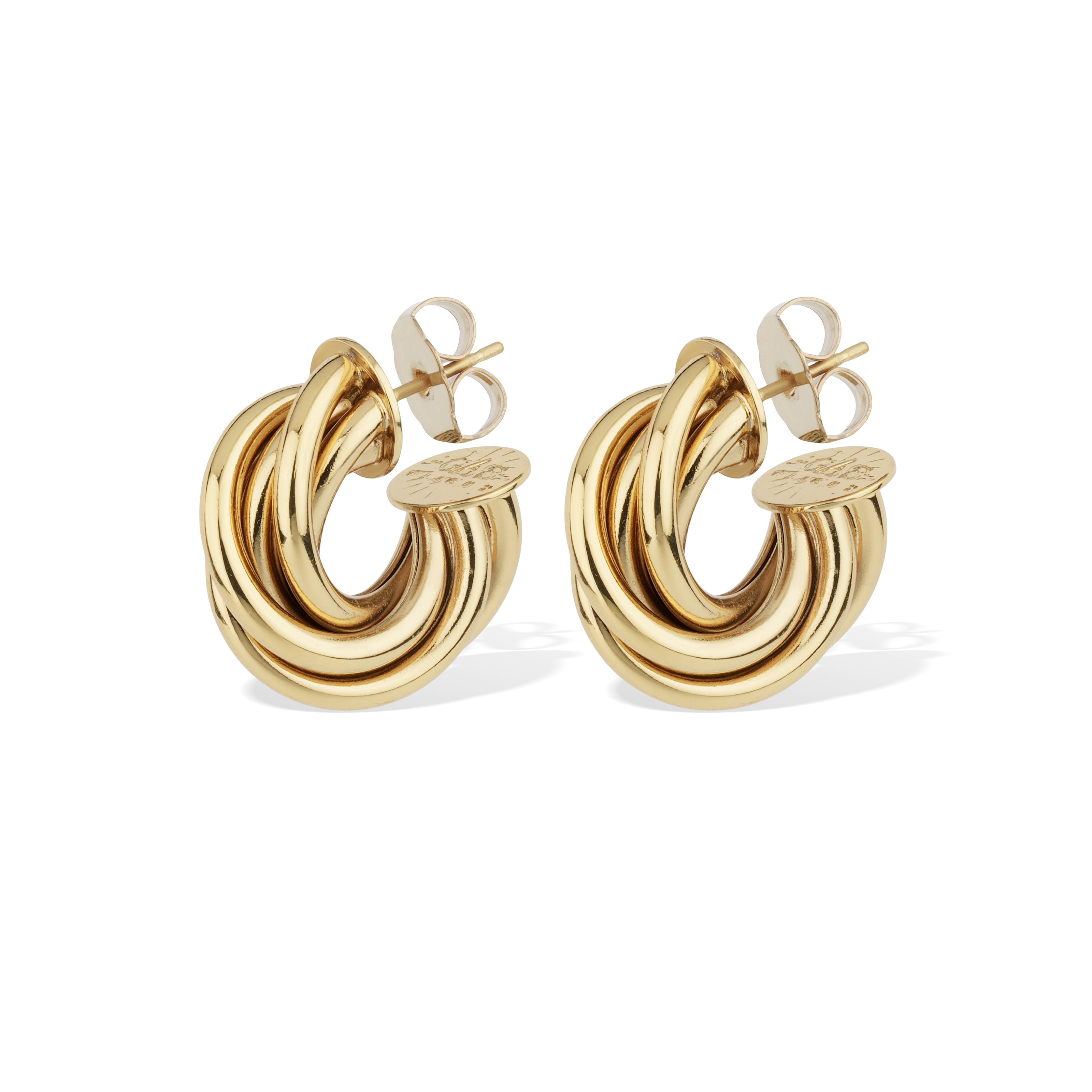 Atik Mini Earrings - Gold