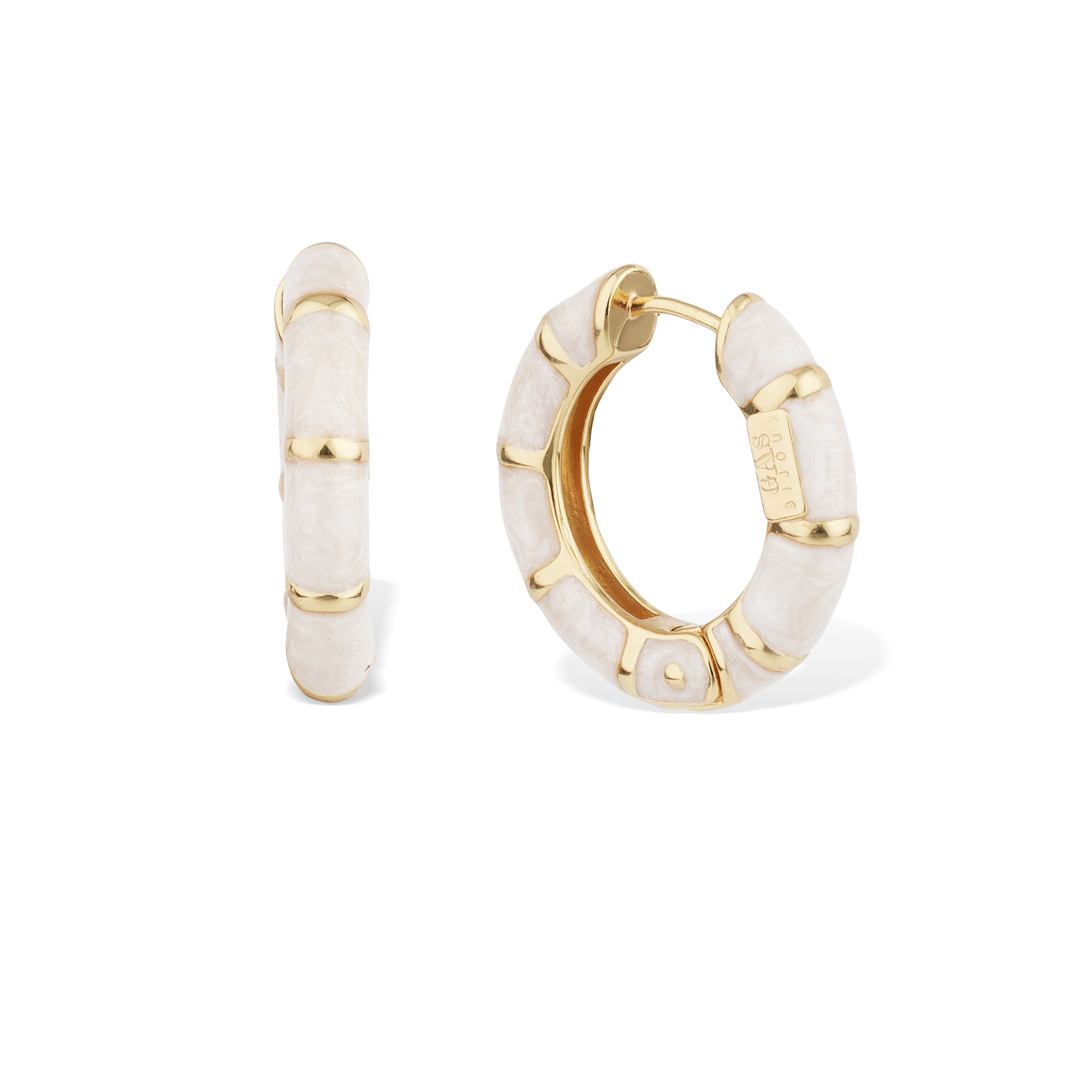 Bambou Mini Email Earrings