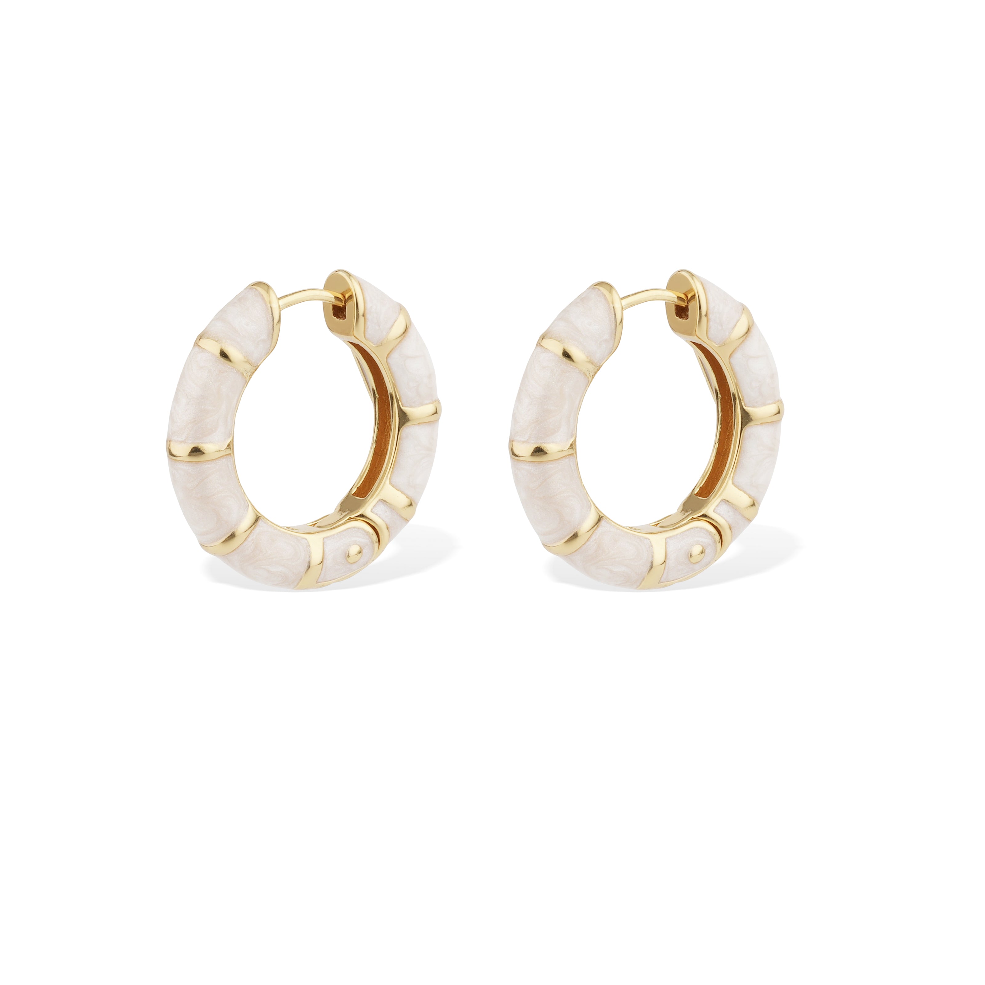 Bambou Mini Email Earrings