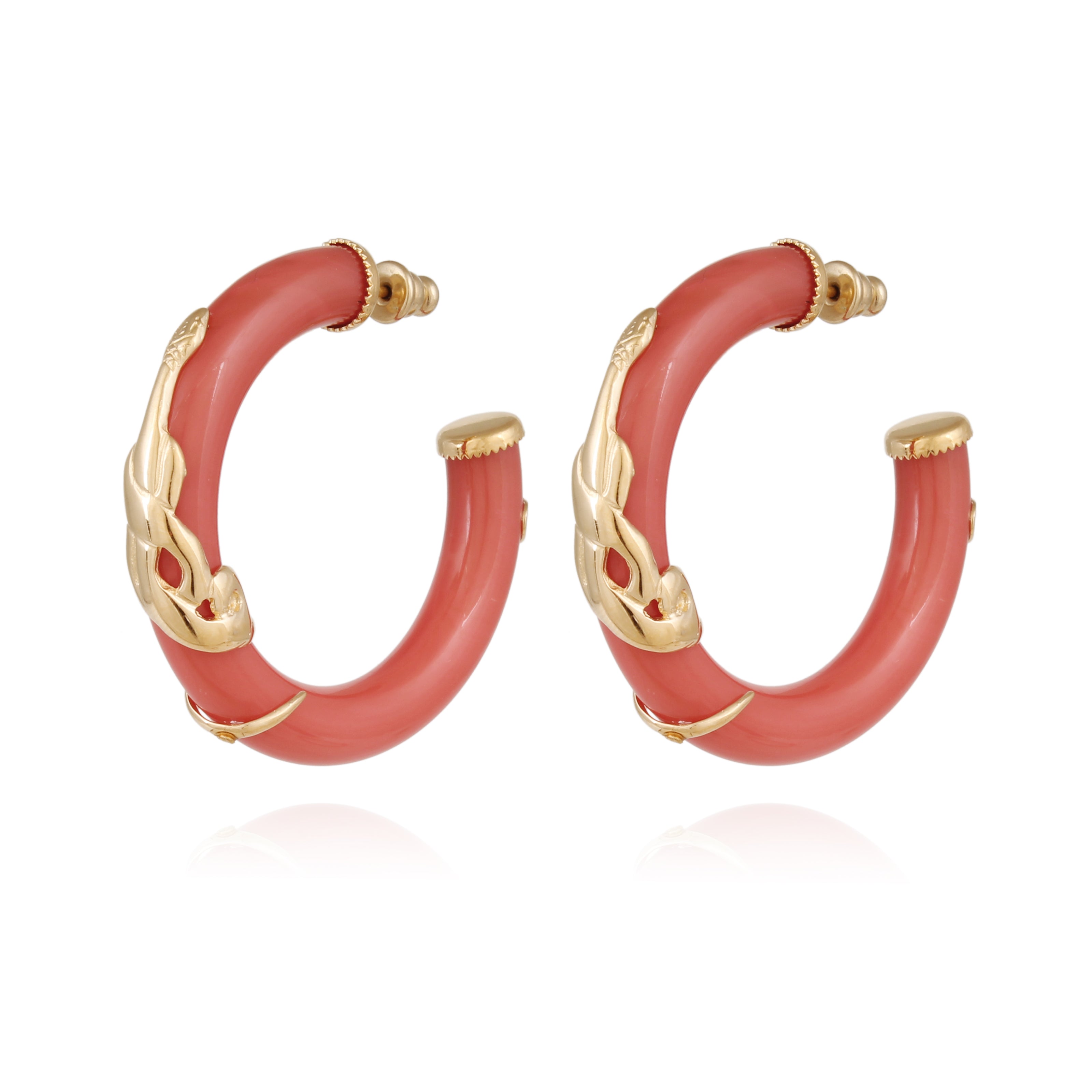 Cobra Hoop Earrings