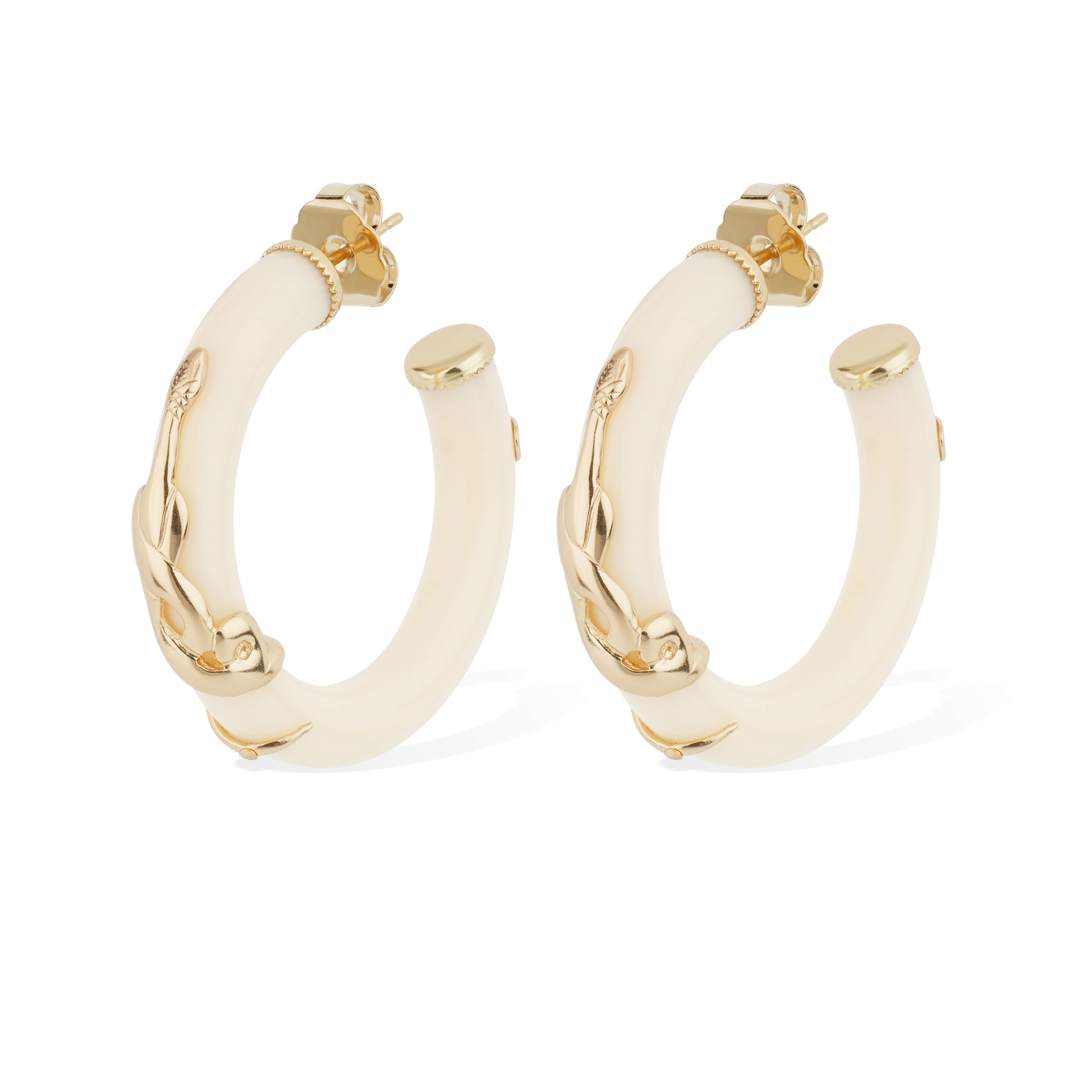 Cobra Hoop Earrings