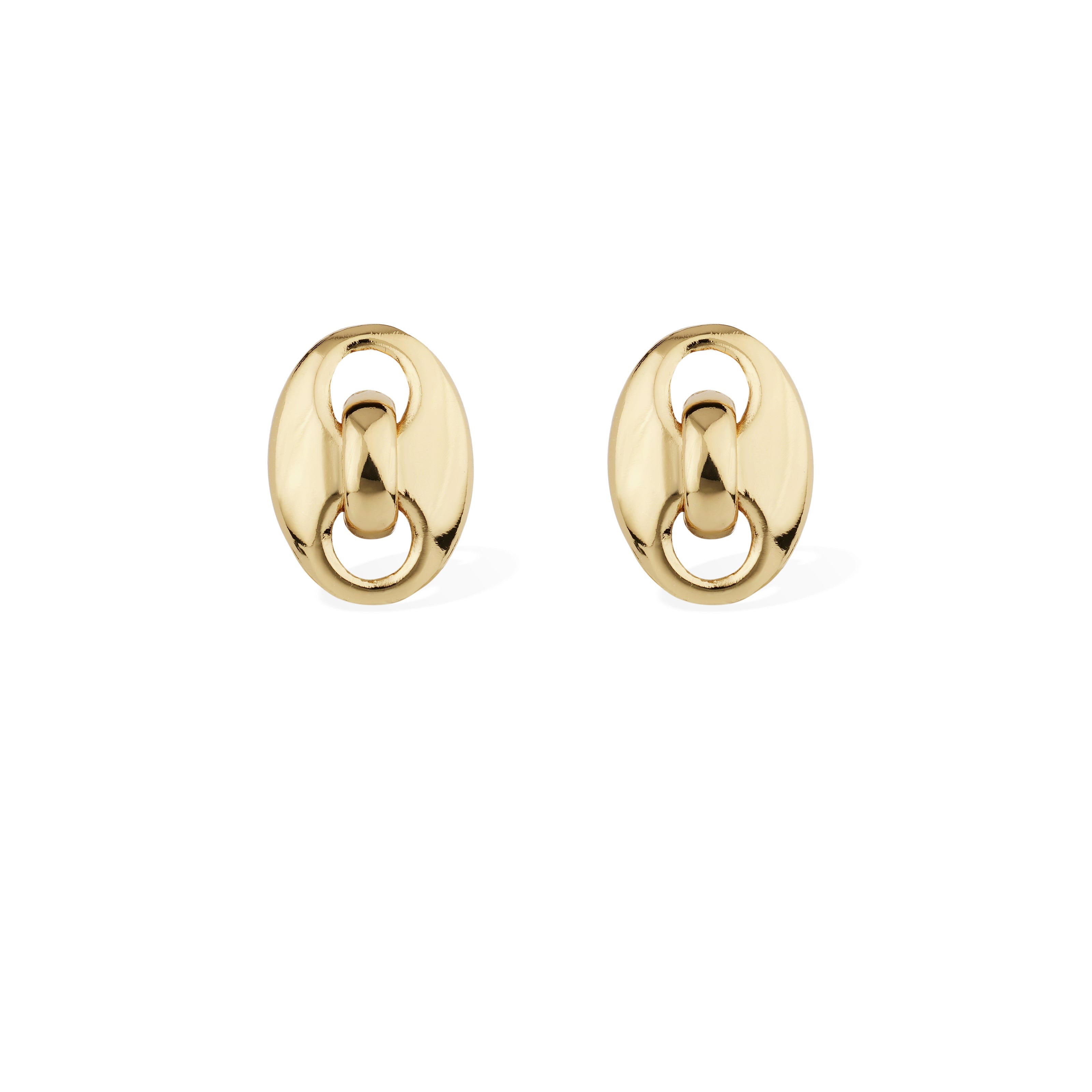 Cophea Mini Stud Earrings – Gold