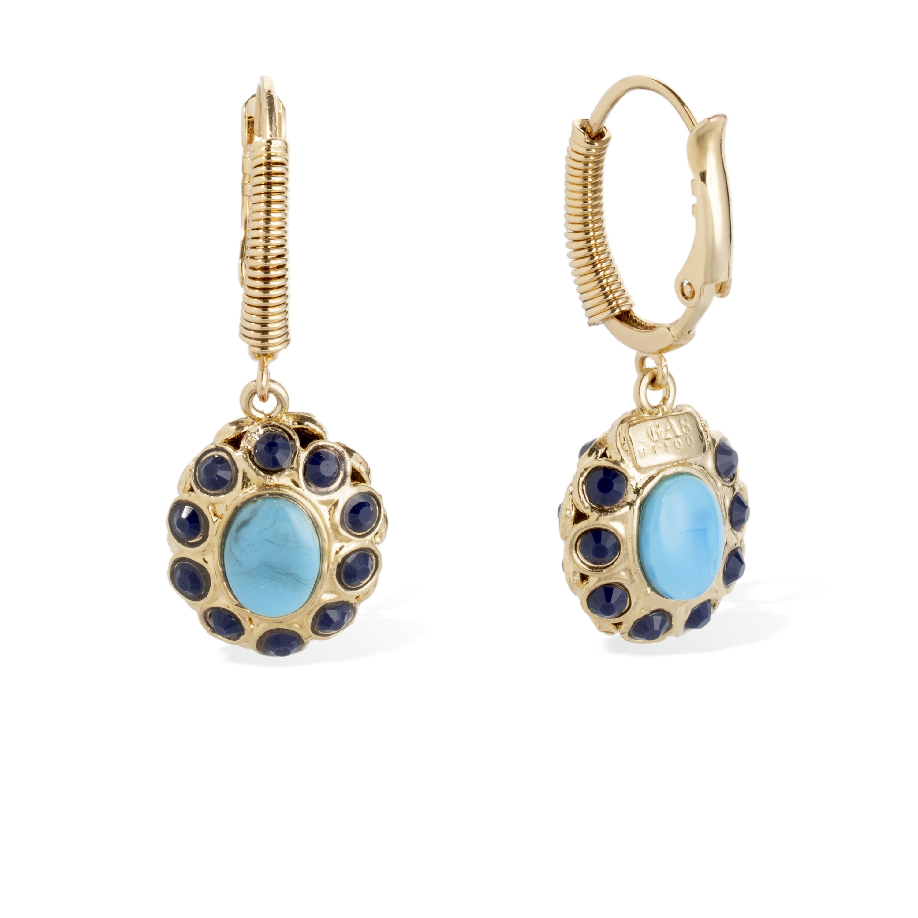 Tao Splash Earrings Blue