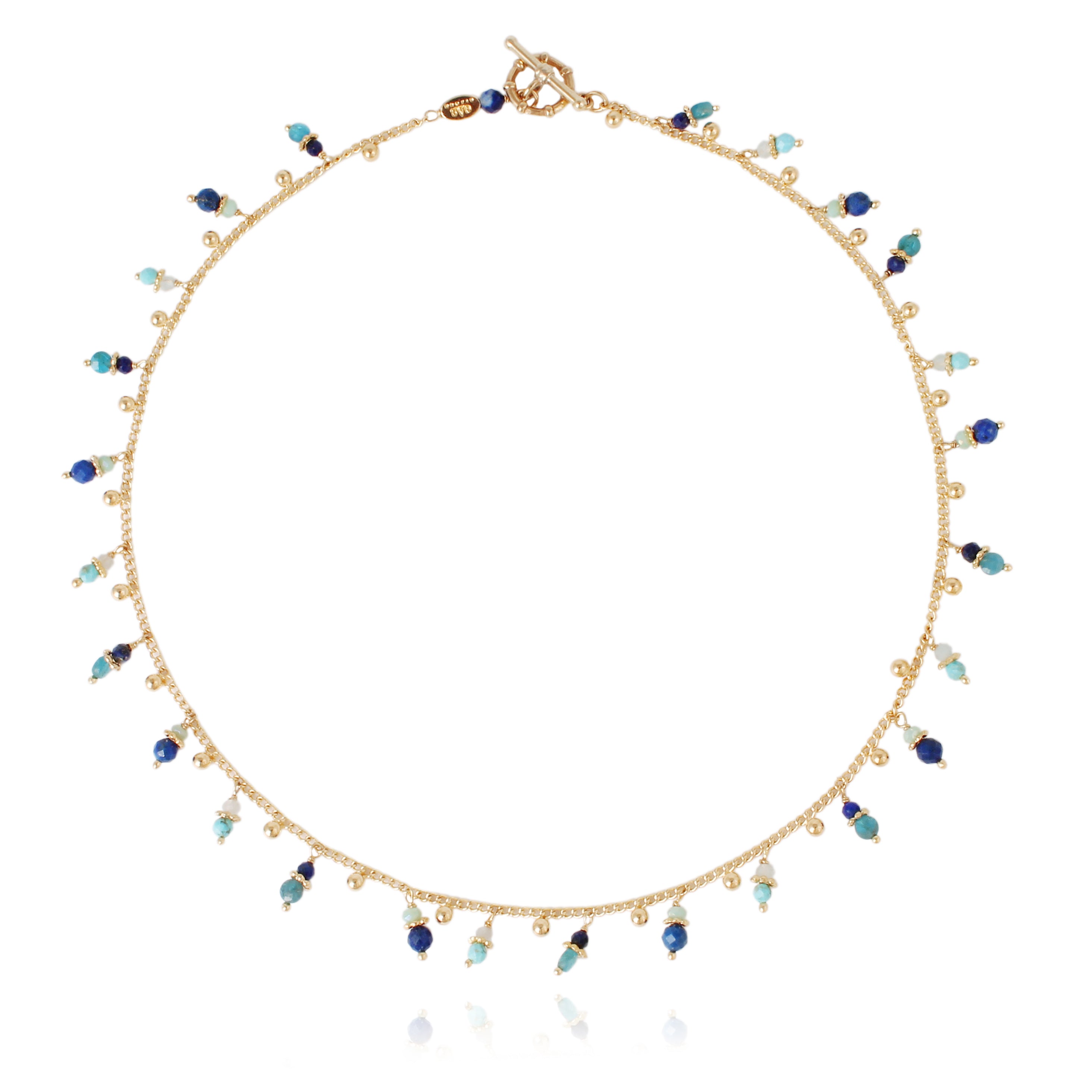 Tangerine Necklace – Blue