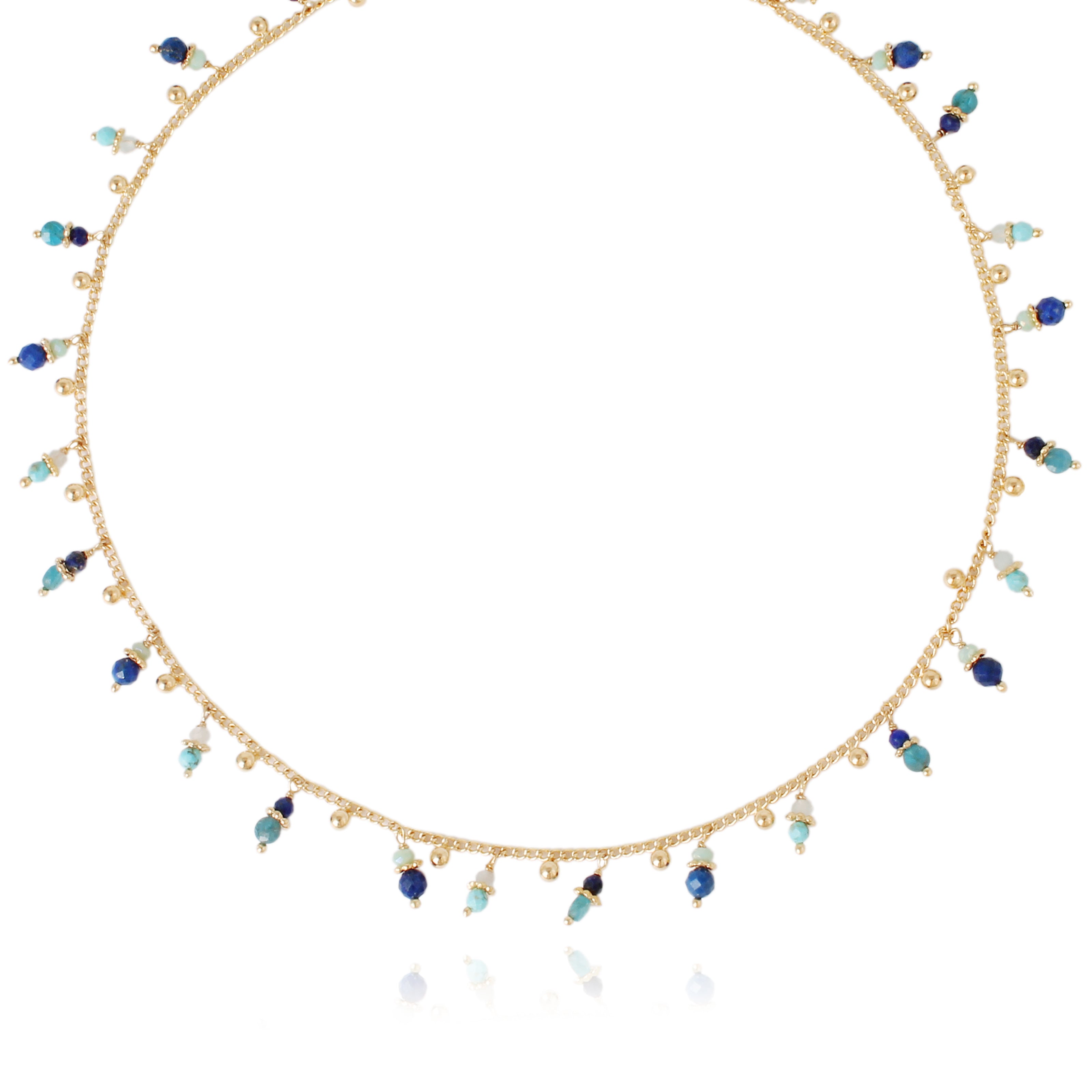 Tangerine Necklace – Blue