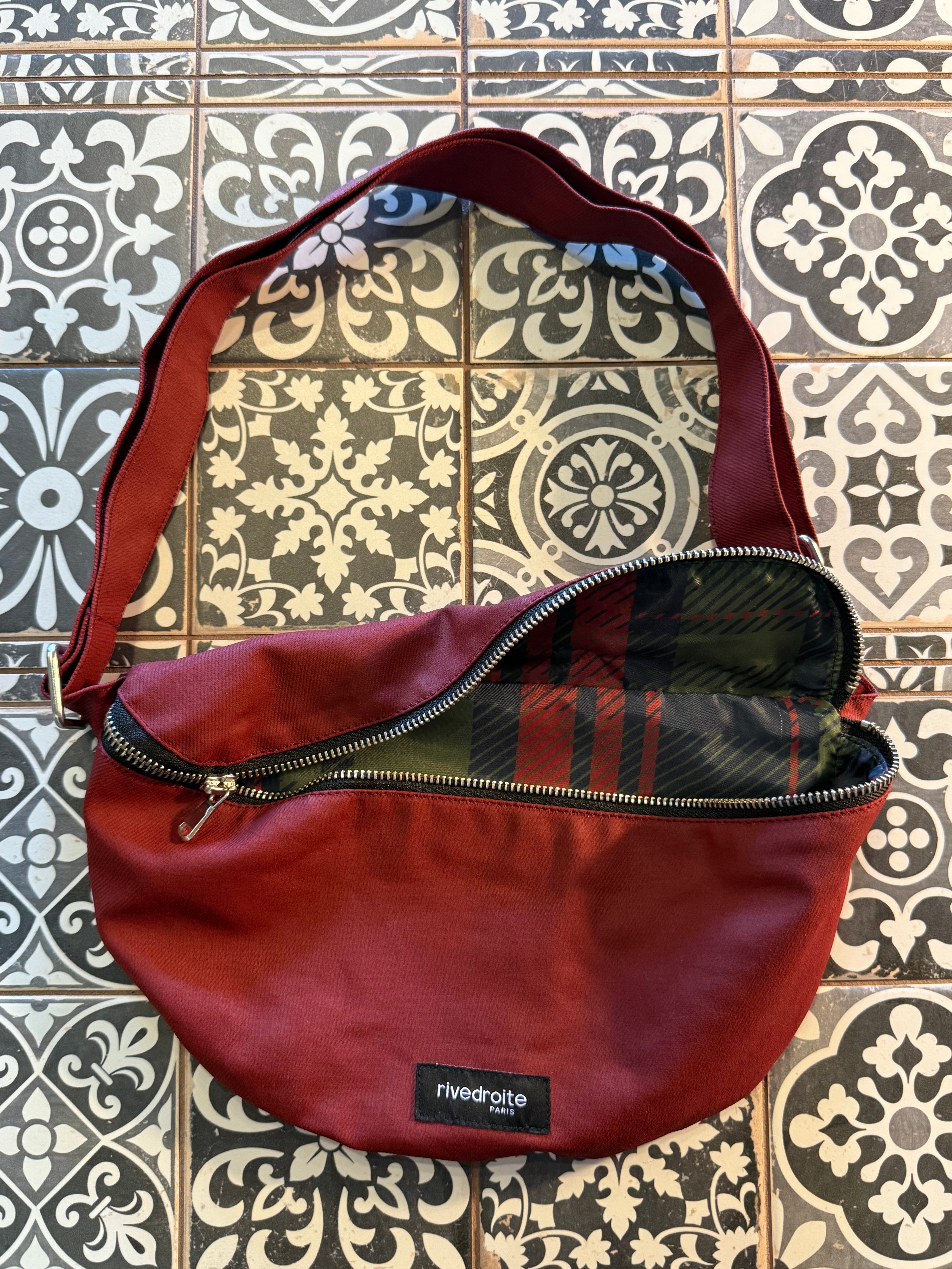 Custine Fanny Pack - Coated Red