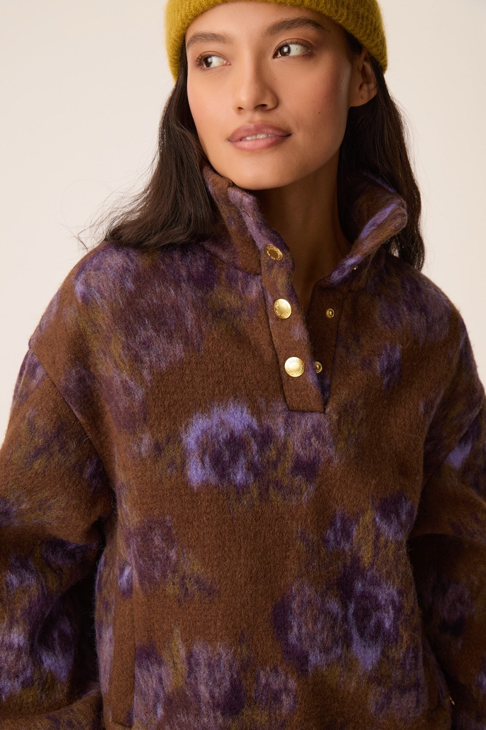 Isidore Sweater - Violet Garden