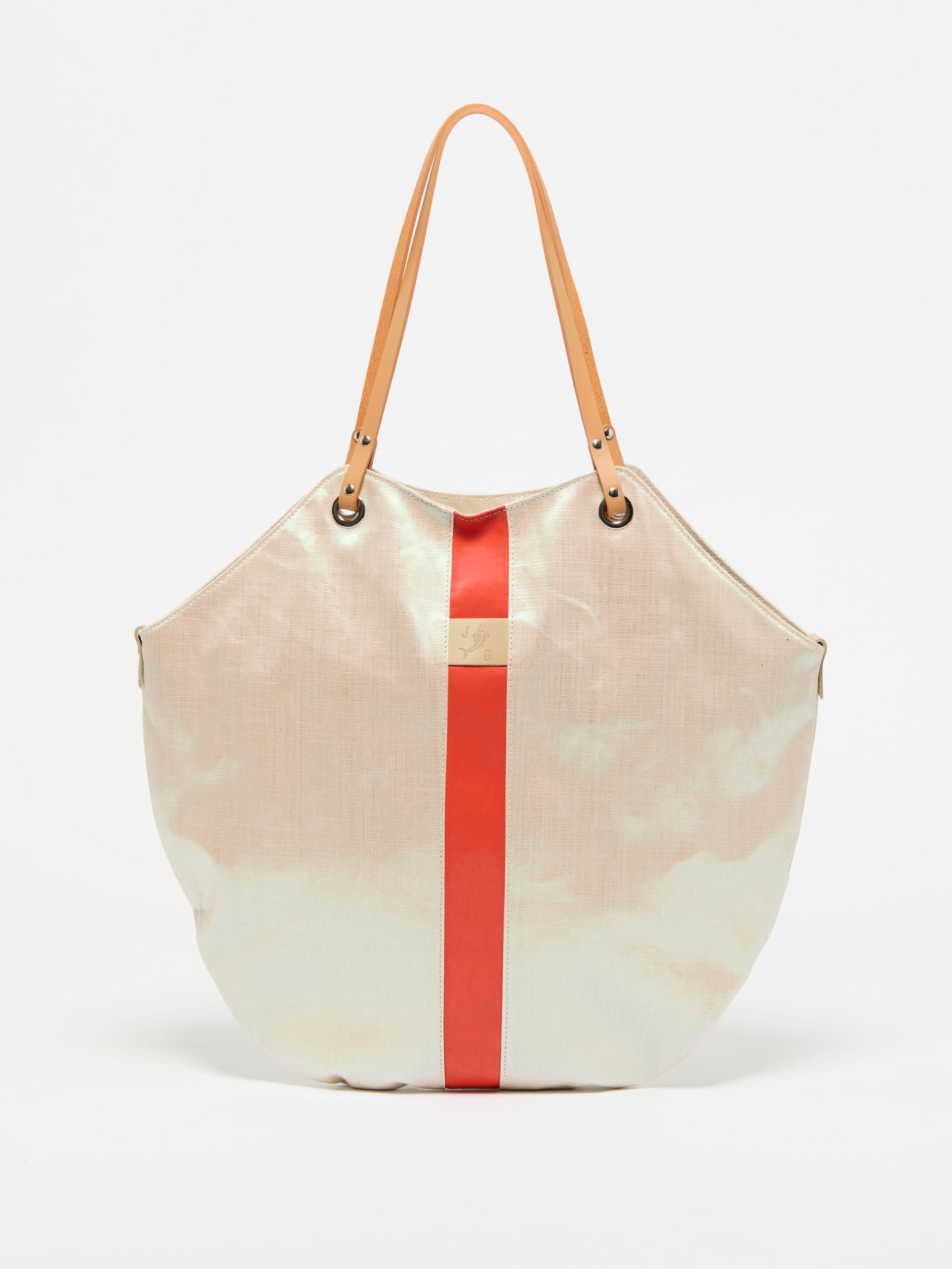 Flores Tote - Pearl Tomato