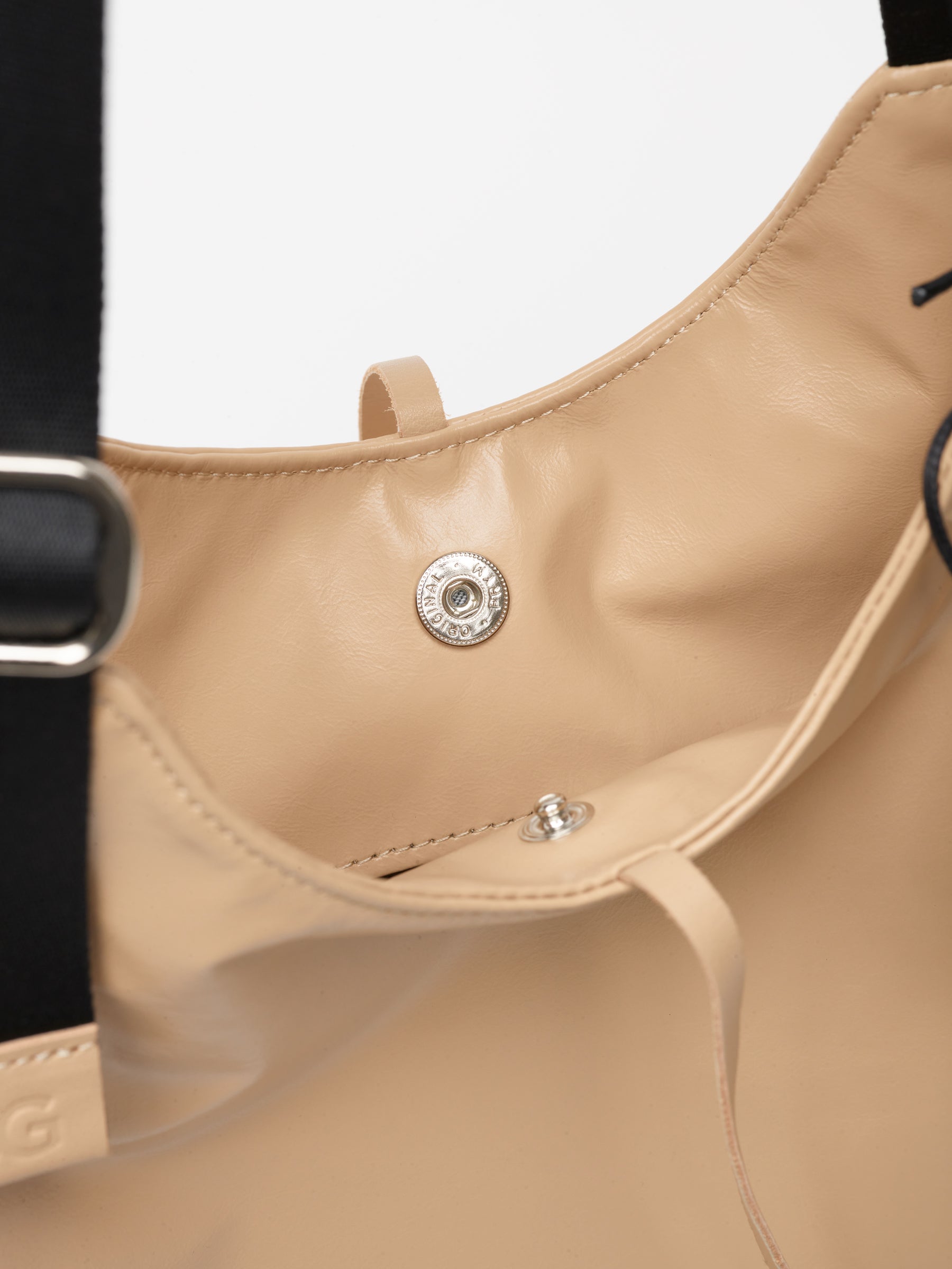 LeSac Leather Tote - Latte