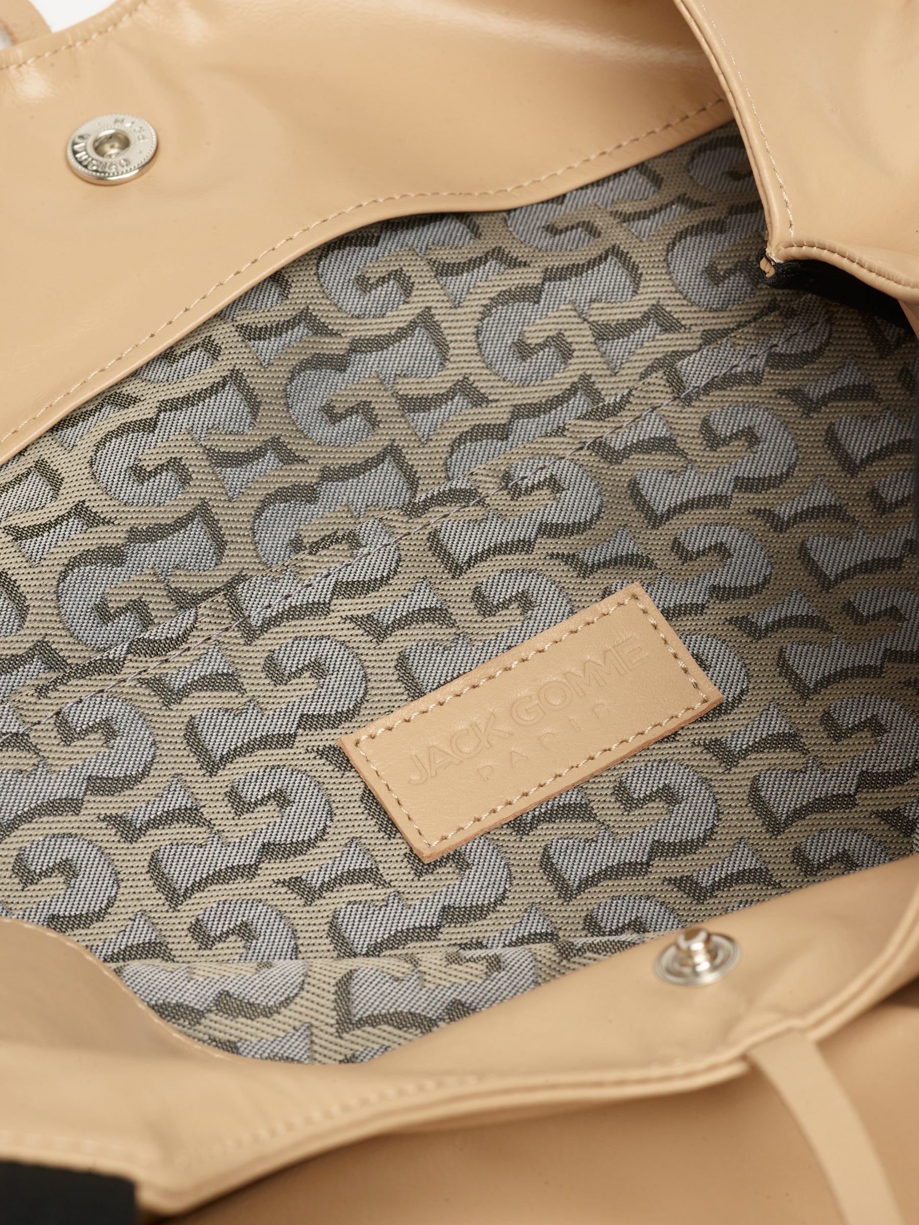 LeSac Leather Tote - Latte