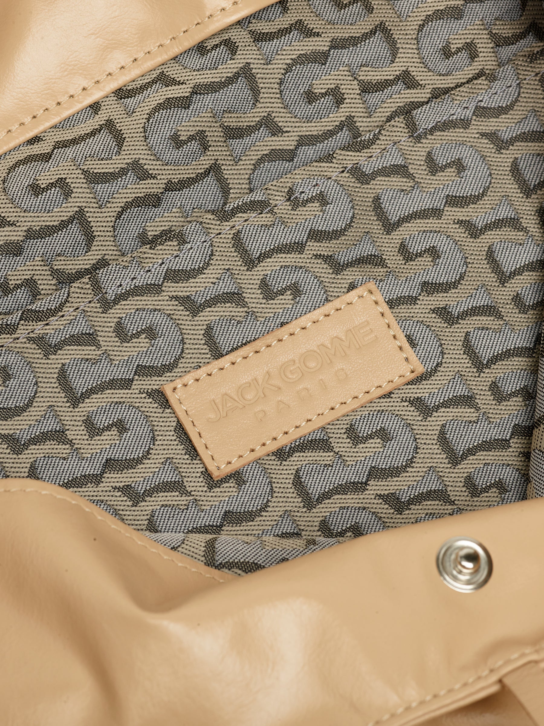 LeSac Leather Tote - Latte