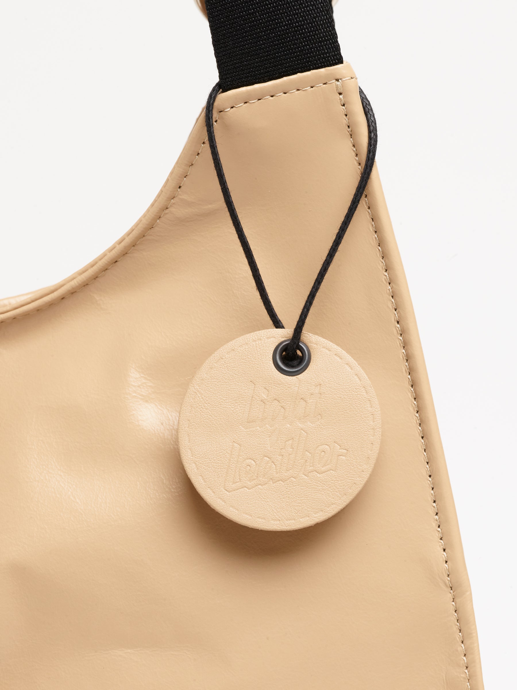 LeSac Leather Tote - Latte