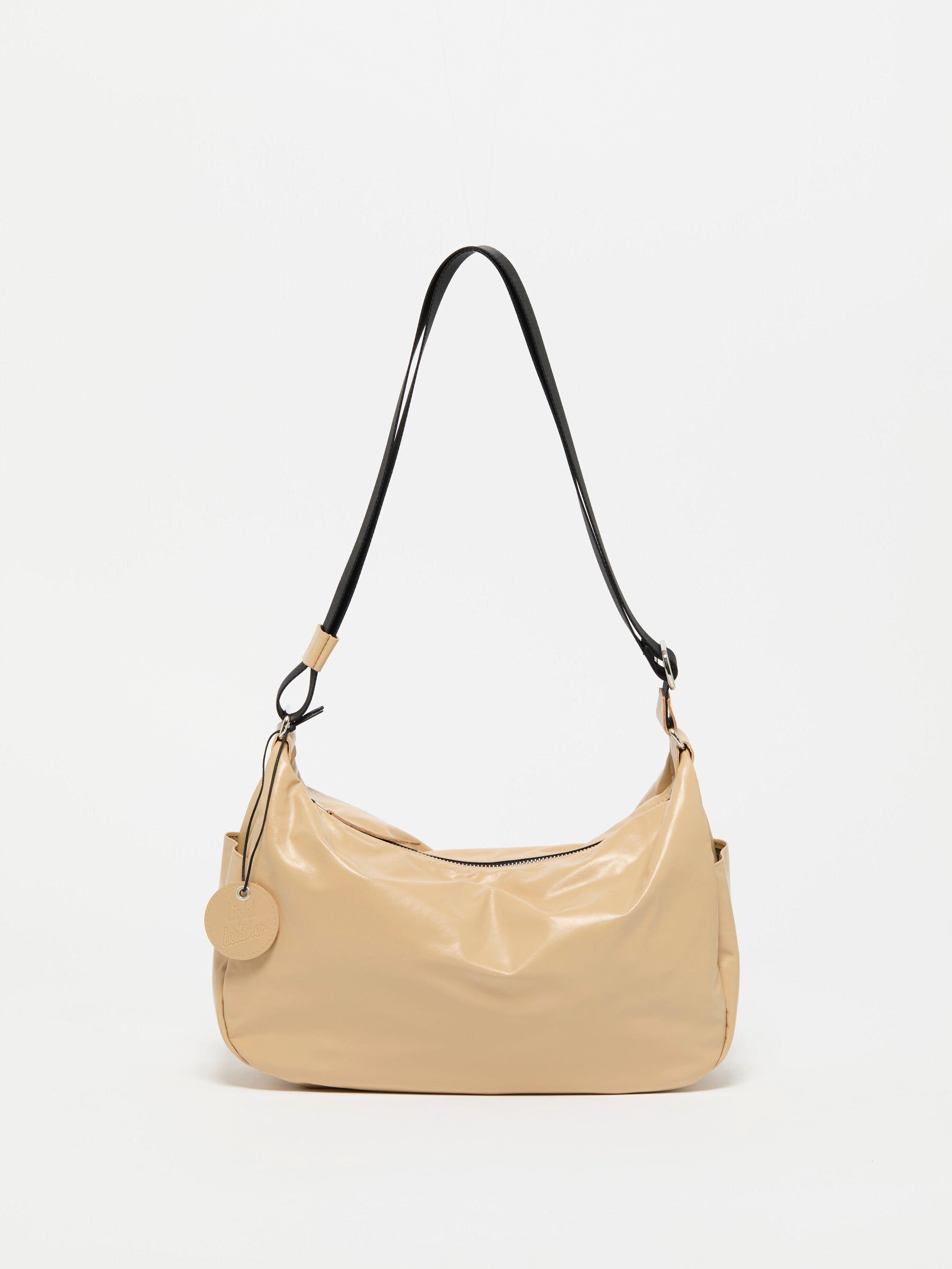 Liris Leather Crossbody bag - Latte