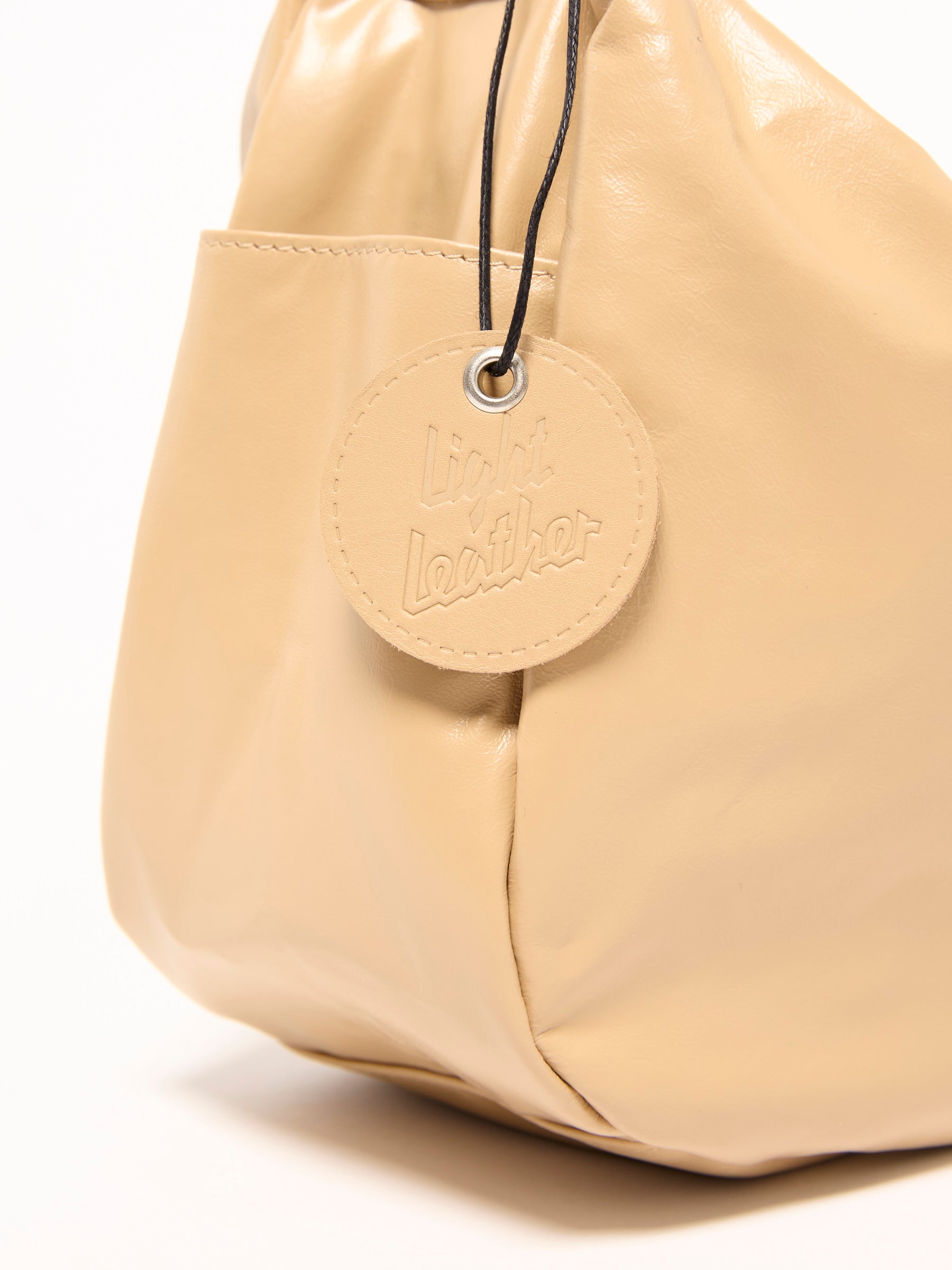 Liris Leather Crossbody bag - Latte