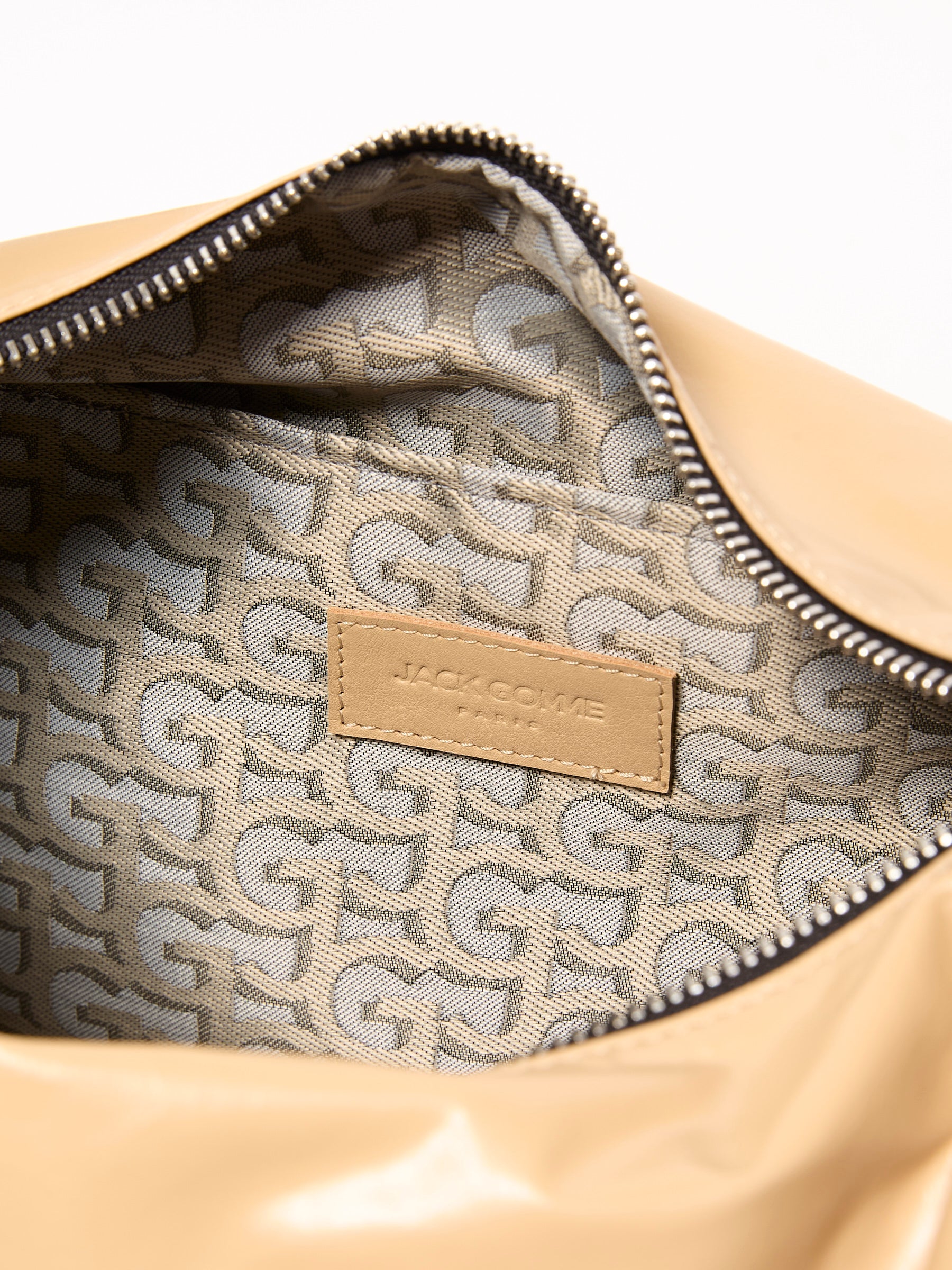 Liris Leather Crossbody bag - Latte