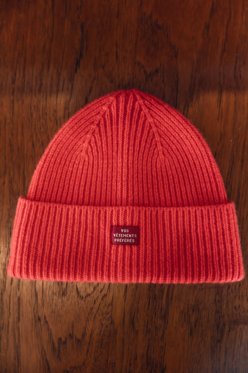 Armand Cashmere Touch Beanie - Vivid Red