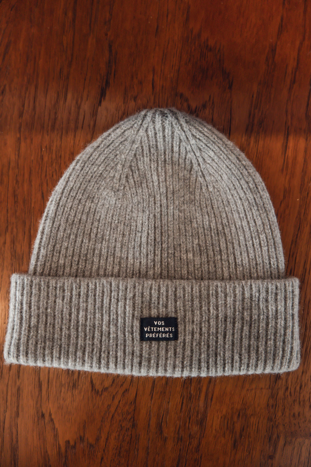 Armand Cashmere Touch Beanie - Grey