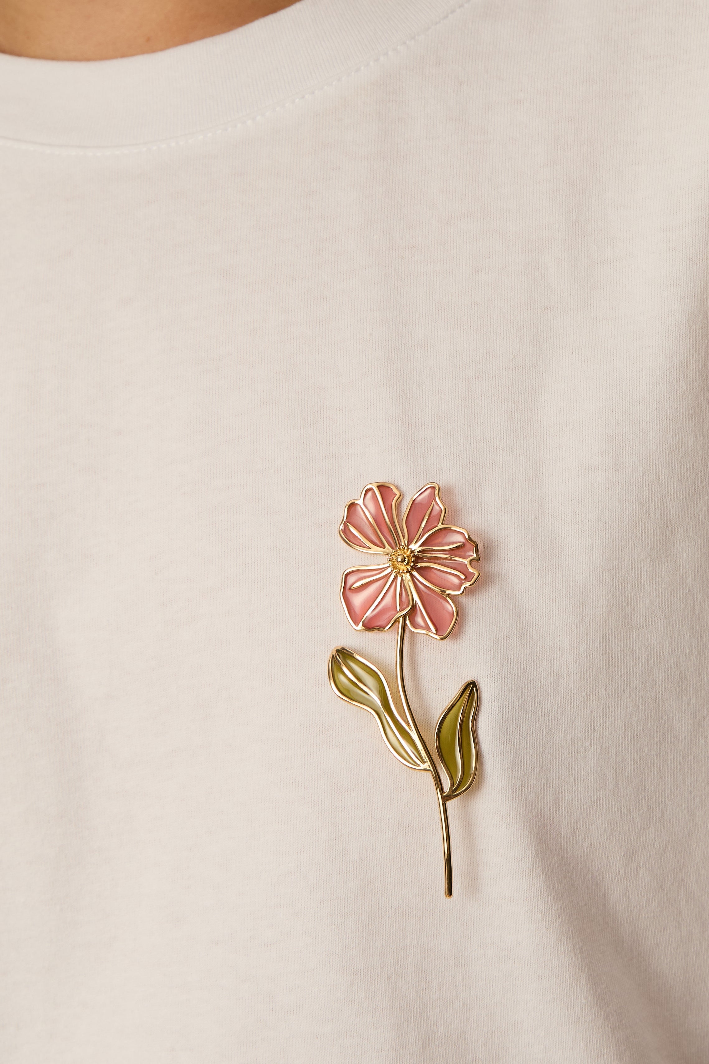 Mimosa Brooch