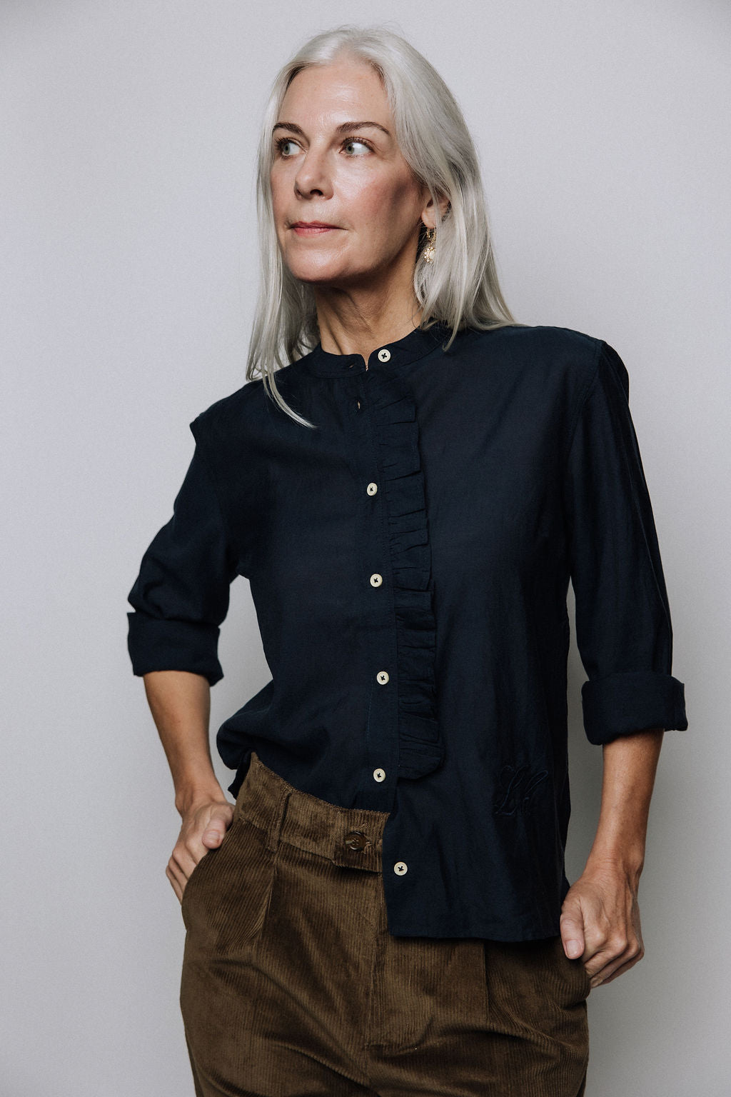 Caraba Shirt - Black Iris