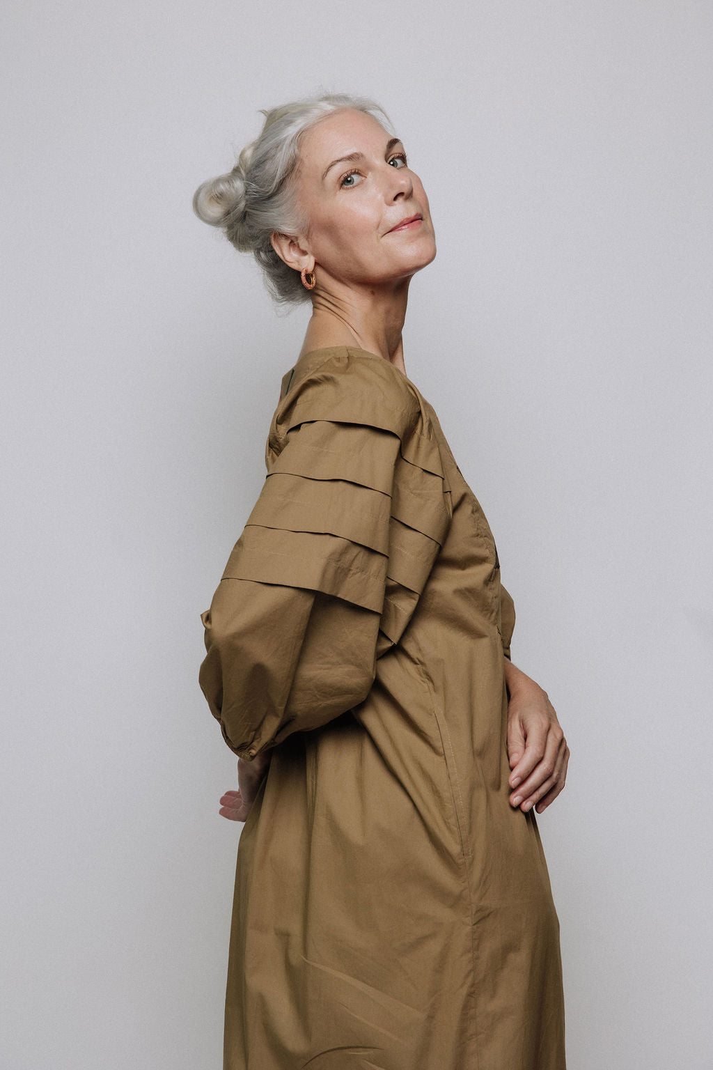 Rosina Dress - Beige