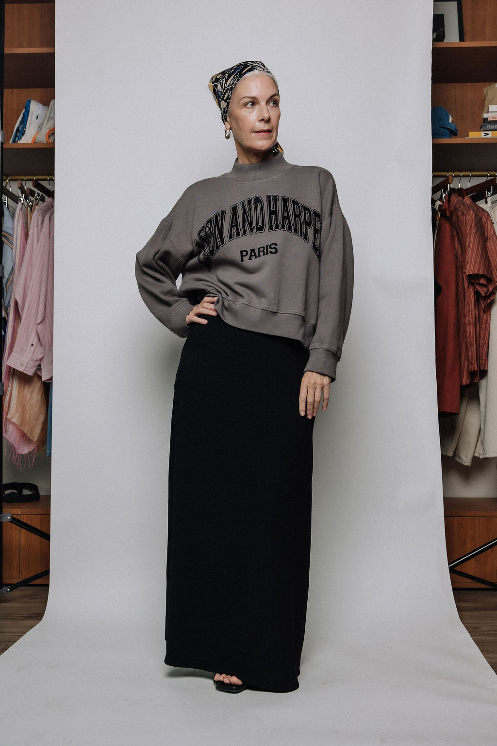 Stefi Sweatshirt - Grey