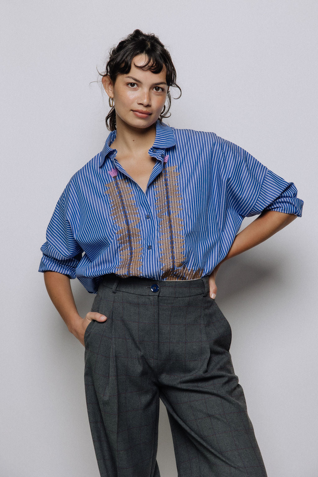 Wood Kate Shirt - Indigo