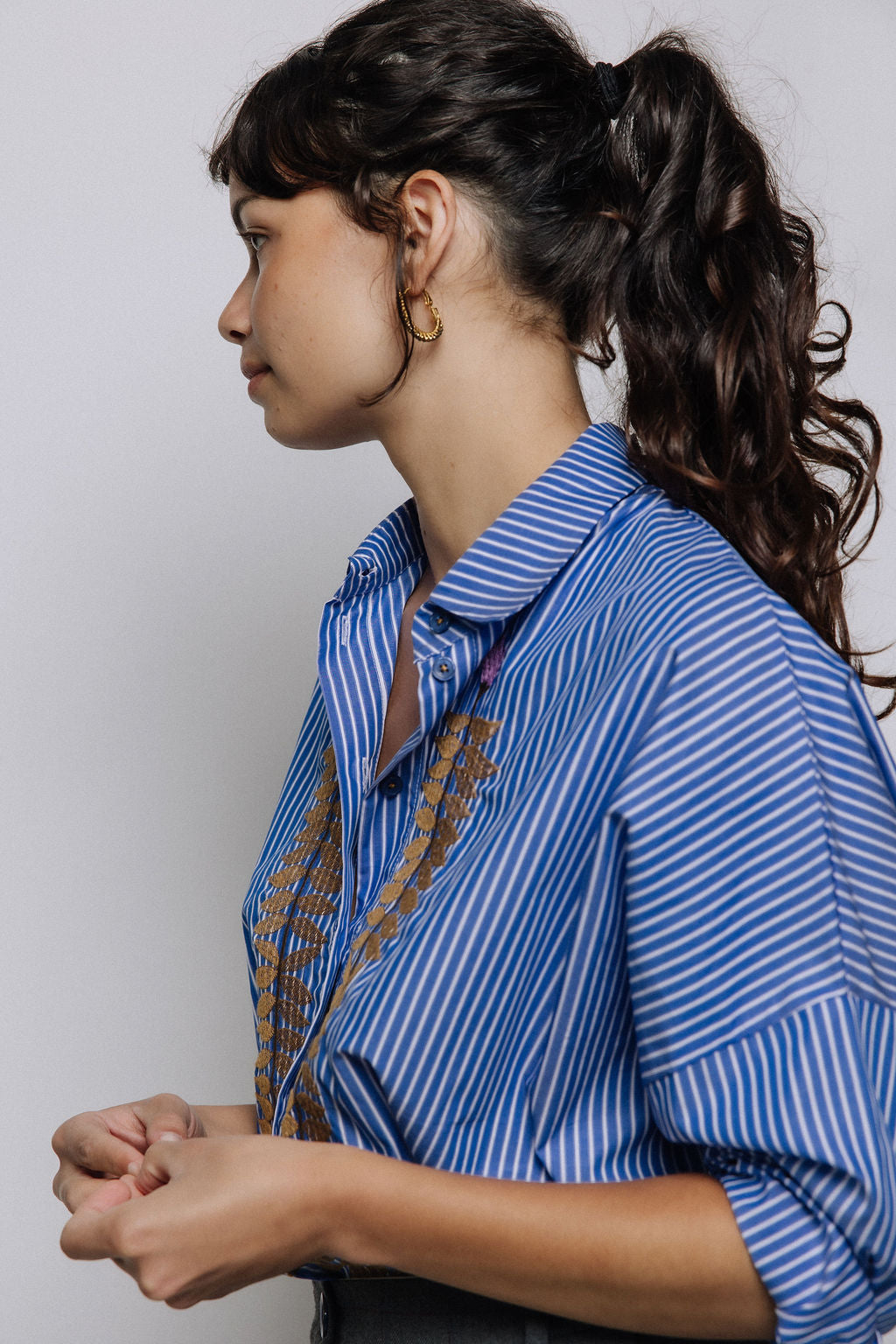 Wood Kate Shirt - Indigo