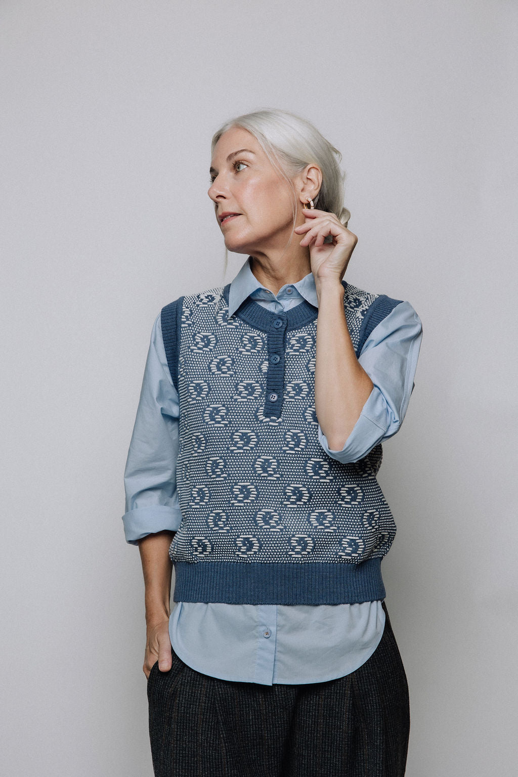 Serkan Sleeveless Sweater