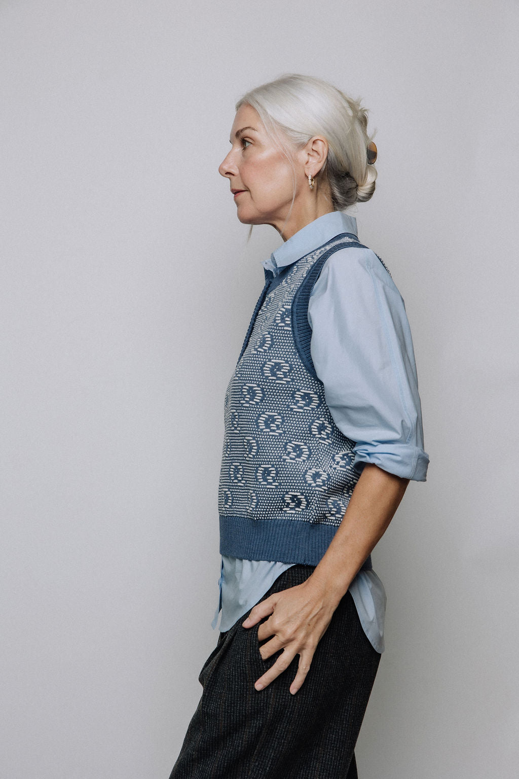 Serkan Sleeveless Sweater